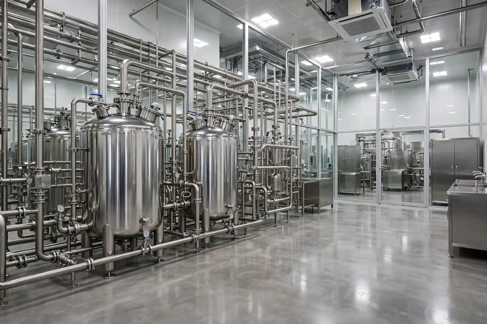 Modern regulated manufacturing facility